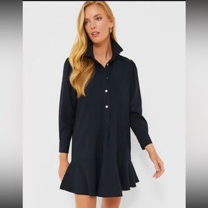 Tuckernuck Navy Callahan shirt Dress